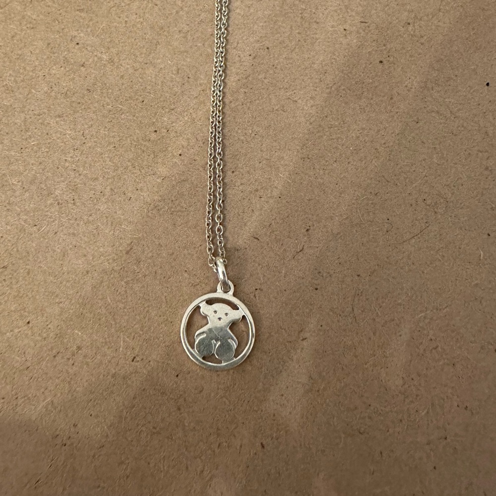 Tous Silver Chain and Pendant
